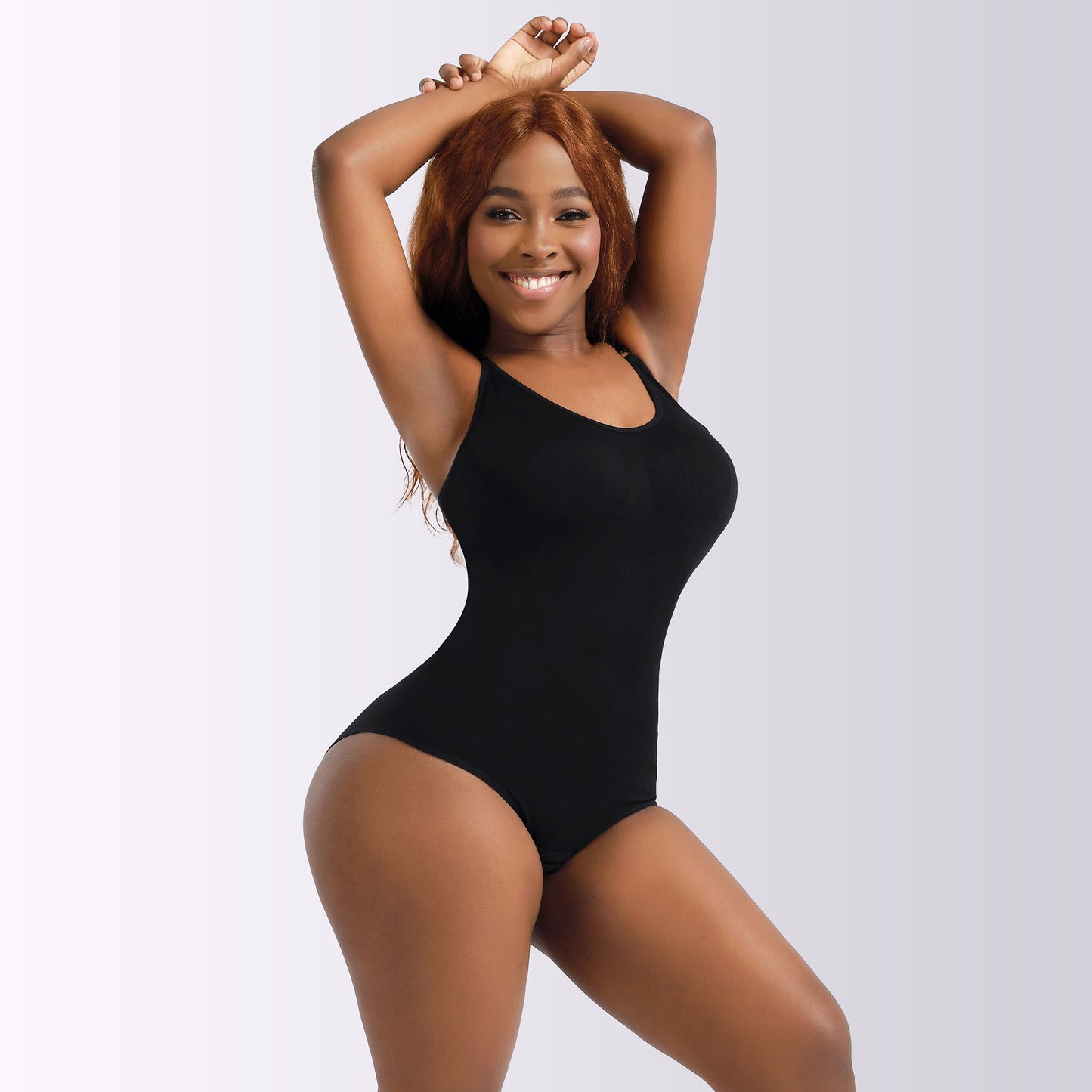 Seamless Nylon Slimming Corset with Waist & Hip Shaping -CJ - mode24h