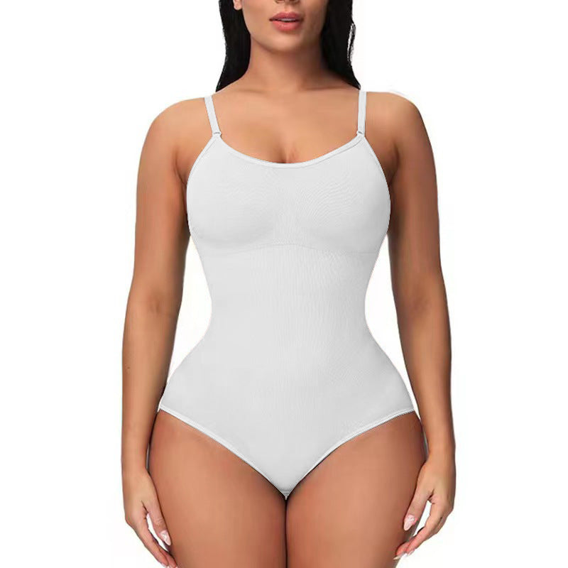 Seamless Nylon Slimming Corset with Waist & Hip Shaping -CJ - mode24h