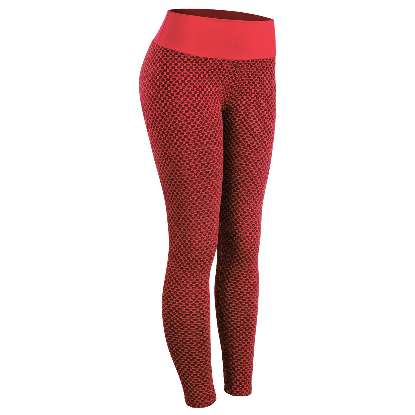 Plaid Leggings Fitness Yoga Pants Women's Seamless High Waist Breathable Gym Leggings - CJ - mode24h