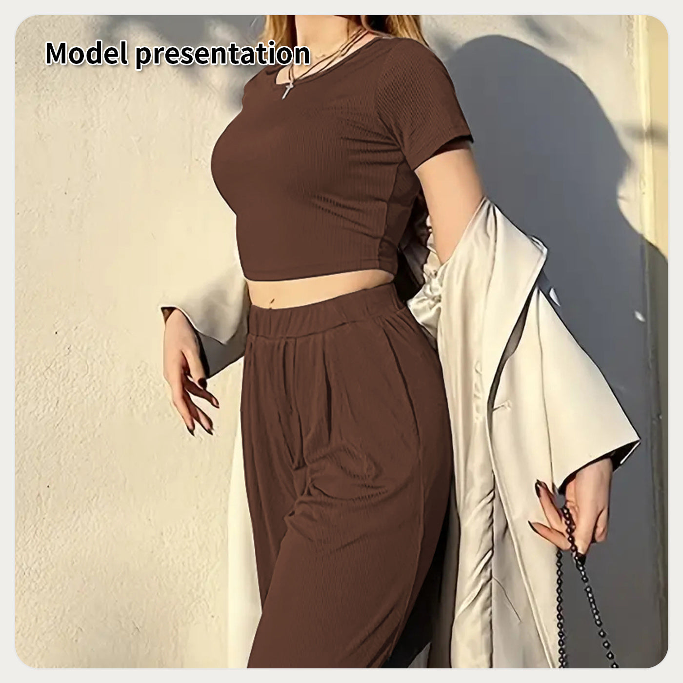 Women's Fashion Simple Solid Color Suit -CJ - mode24h