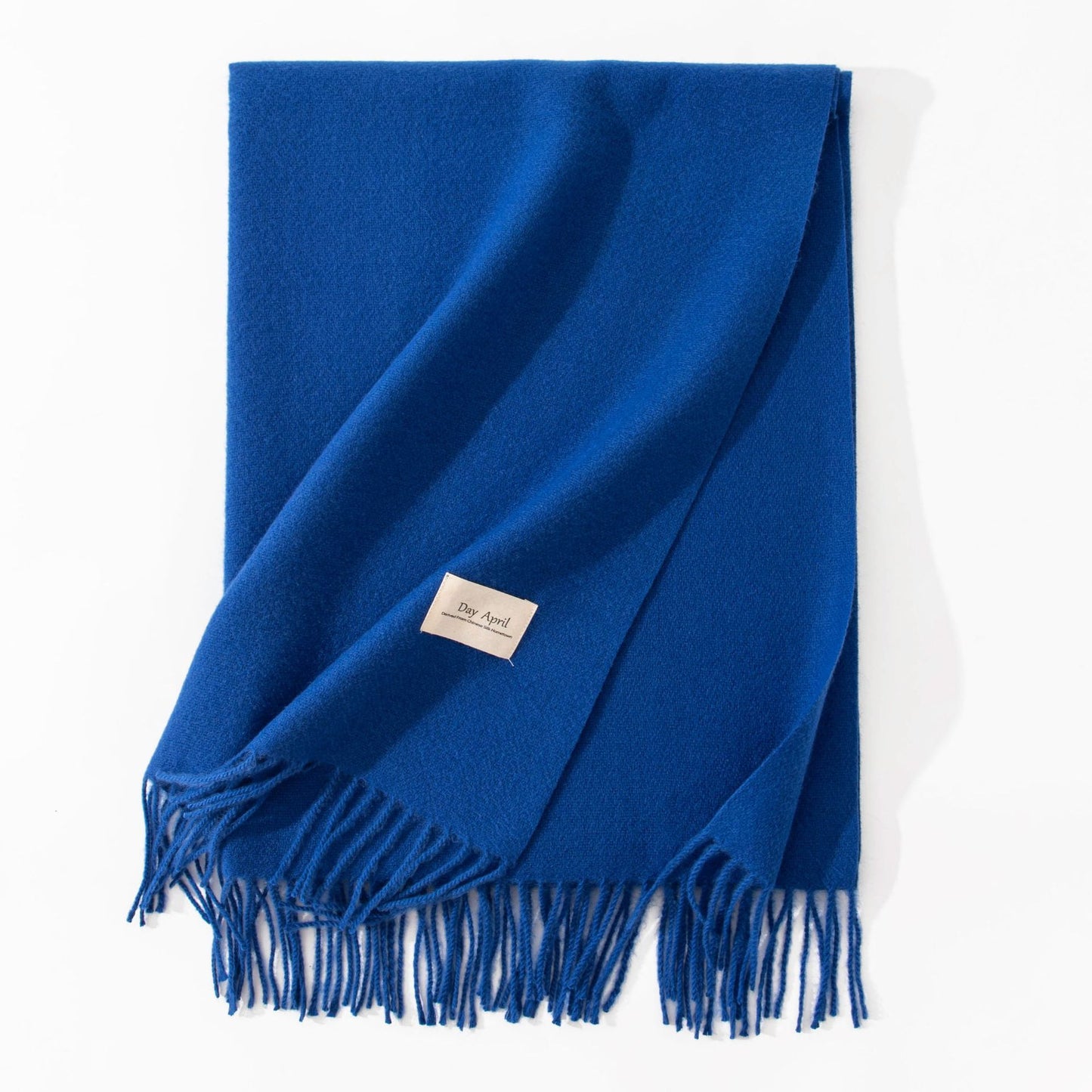 Pure Color Artificial Cashmere Scarf Women's Winter High-grade Shawl - CJ - mode24h