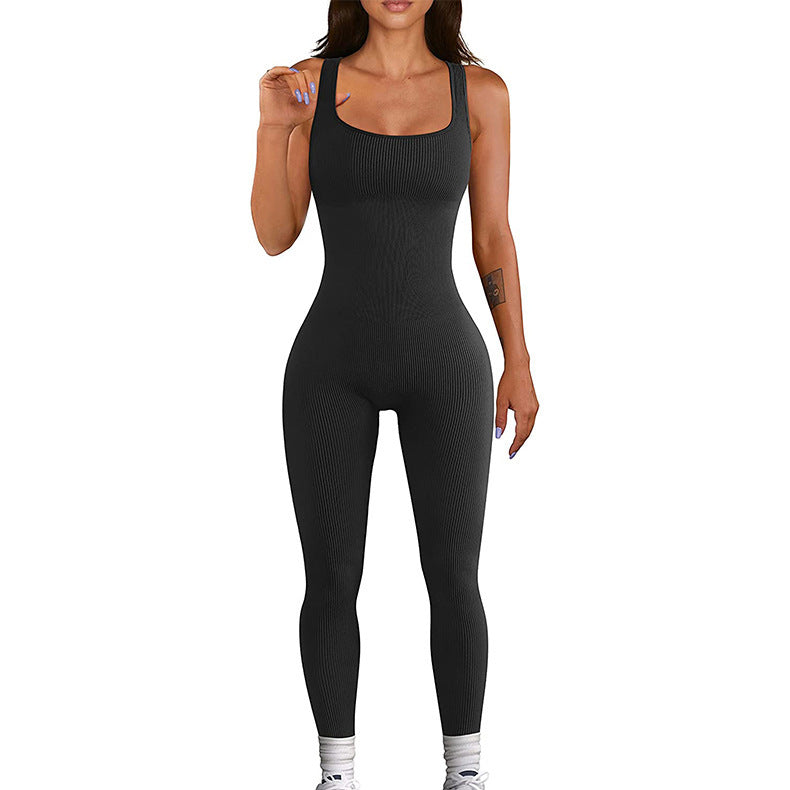 Women's Suspender Tank Top Tights- CJ - mode24h