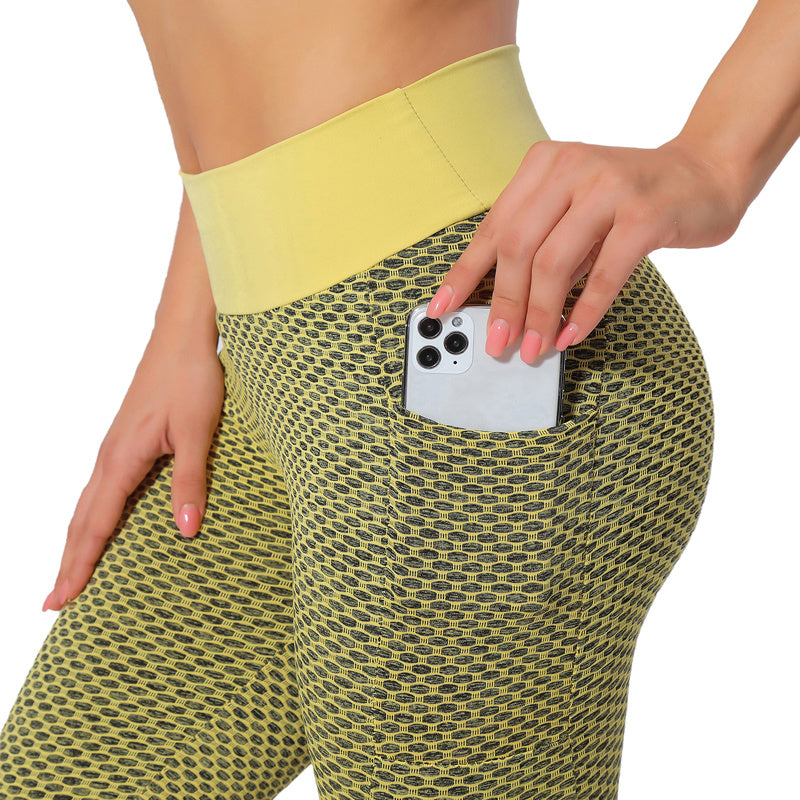Women's Hip Lifting Waist Sports Yoga Pants -CJ - mode24h