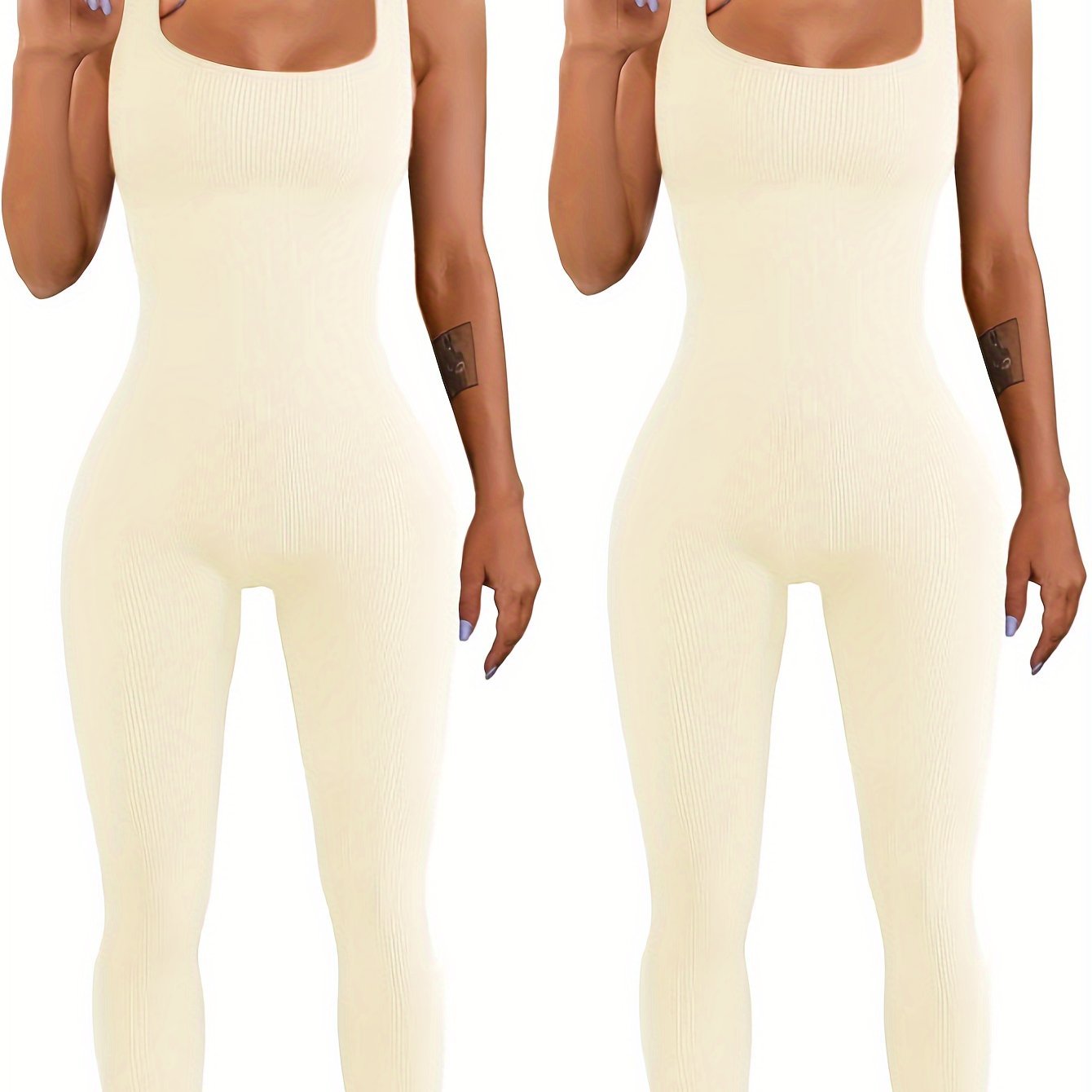 Women's Suspender Tank Top Tights- CJ - mode24h