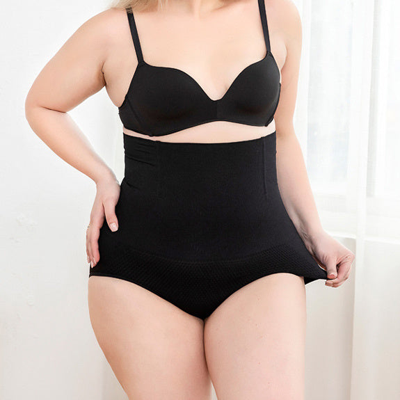 New Silicone Design Breathable High-Waisted Shaping Panties - CJ - mode24h