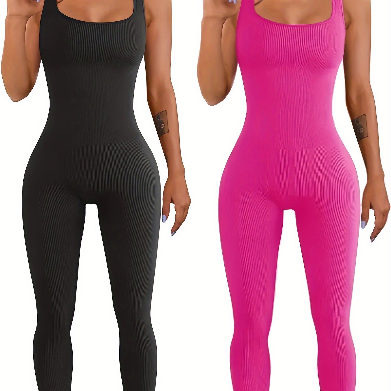 Women's Suspender Tank Top Tights- CJ - mode24h