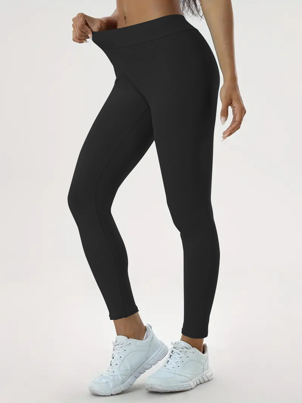 Women's Yoga Pants High Waist Lift High Elastic Tight Fitness Trousers - CJ - mode24h