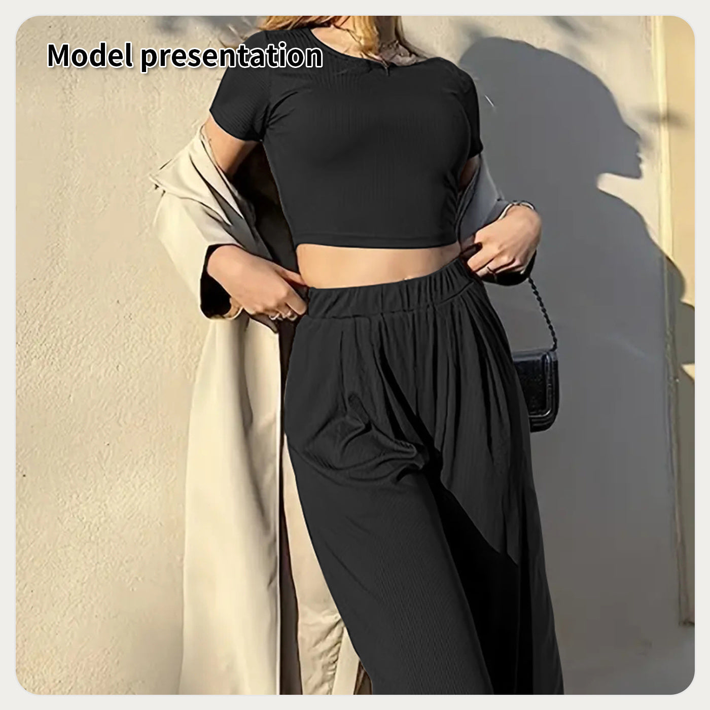 Women's Fashion Simple Solid Color Suit -CJ - mode24h
