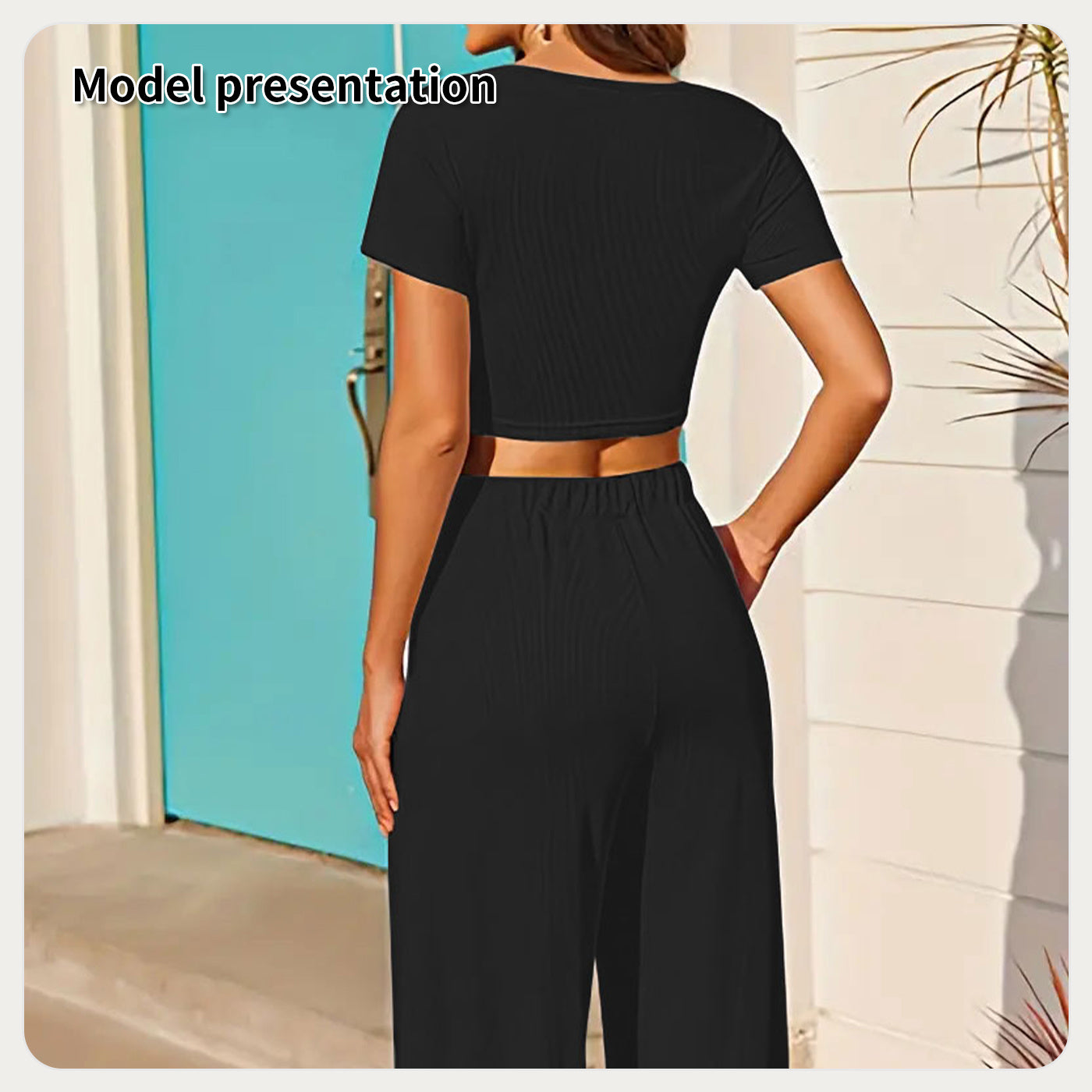 Women's Fashion Simple Solid Color Suit -CJ - mode24h