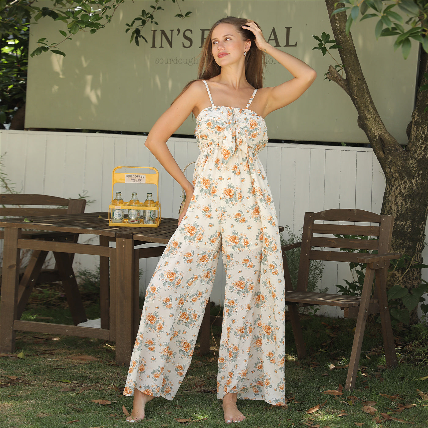 Women's Fashion Simple Printed Dresses -CJ - mode24h