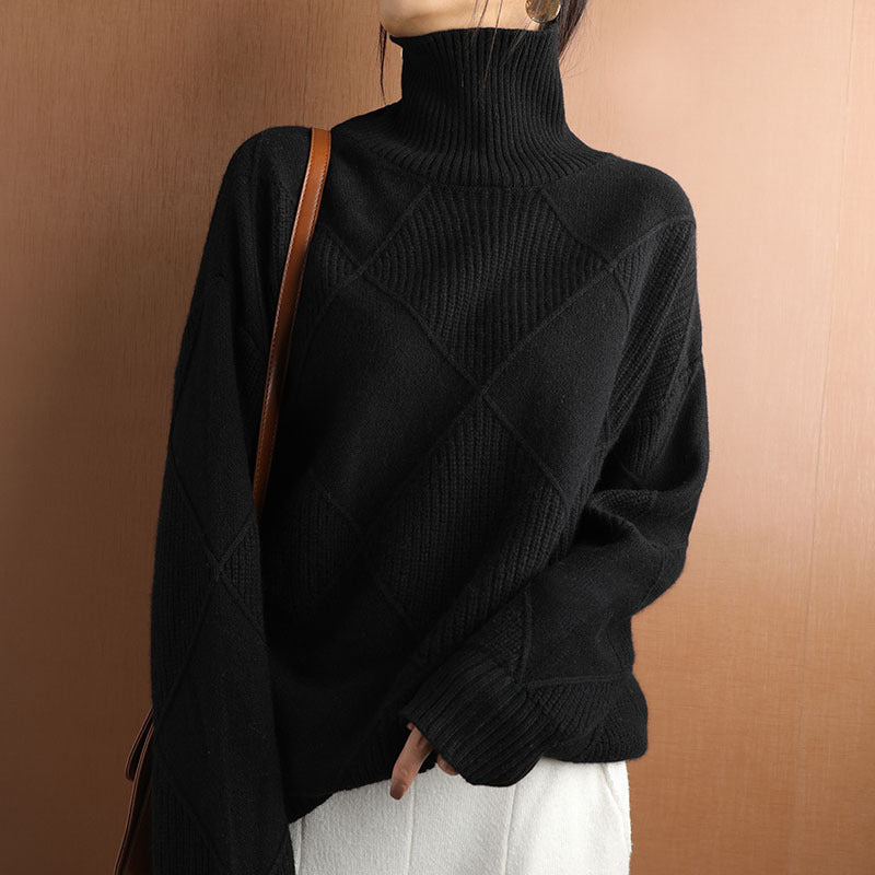 Knitwear Autumn And Winter Long-sleeved Outer Wear Bottoming Shirt - CJ - mode24h