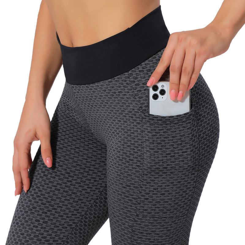 Women's Hip Lifting Waist Sports Yoga Pants -CJ - mode24h