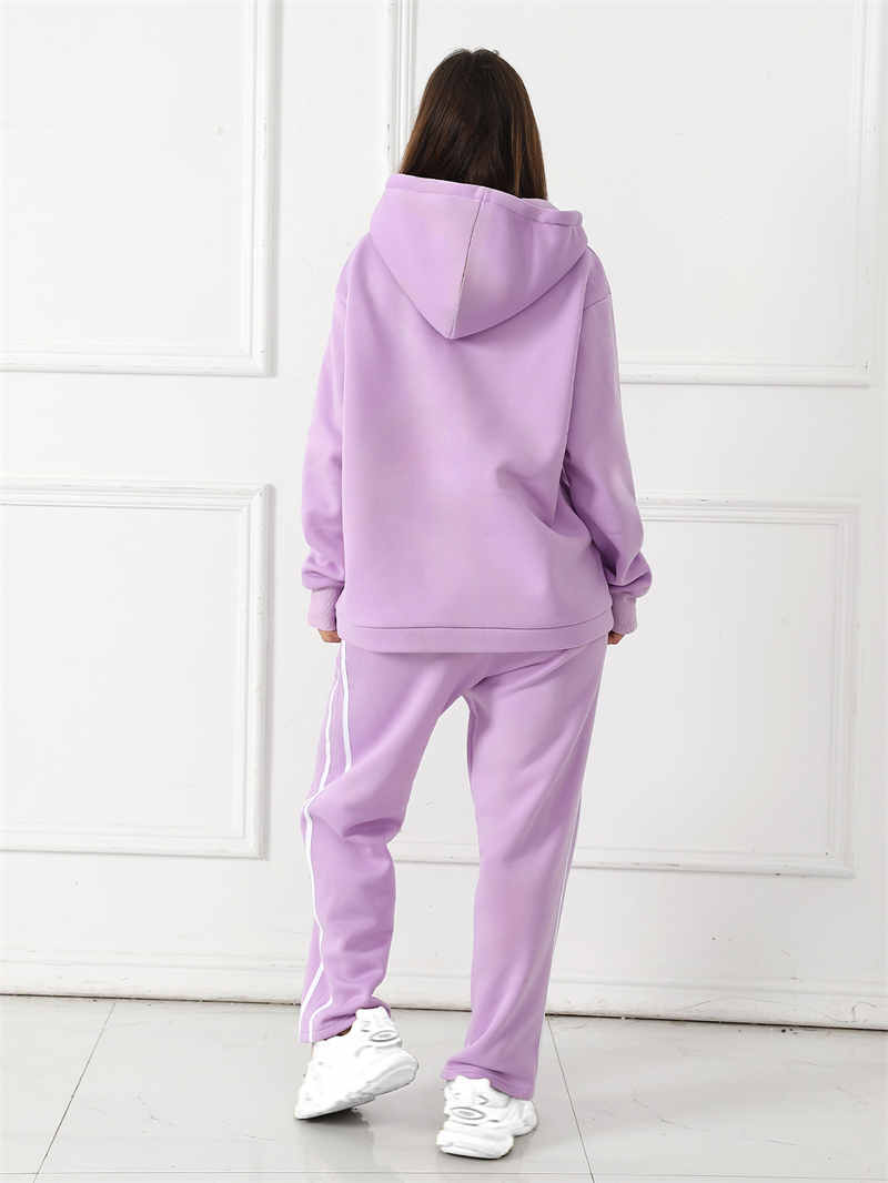 Women's Fashion Casual Printed Top Pants Set - CJ - mode24h