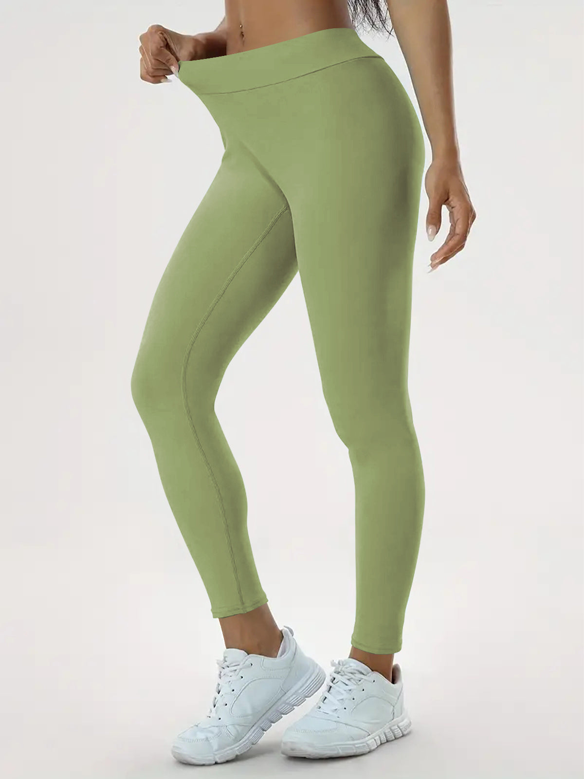 Women's Yoga Pants High Waist Lift High Elastic Tight Fitness Trousers - CJ - mode24h