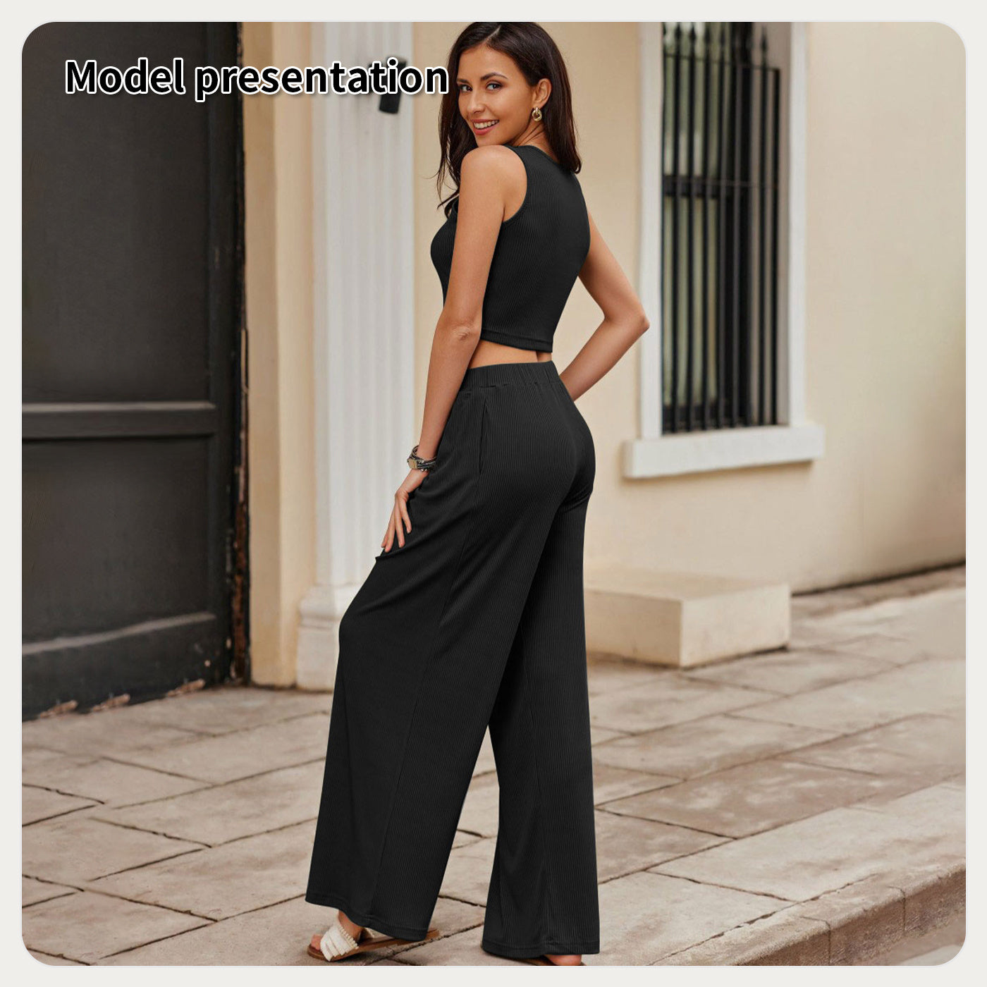 Women's Fashion Simple Solid Color Suit - CJ - mode24h
