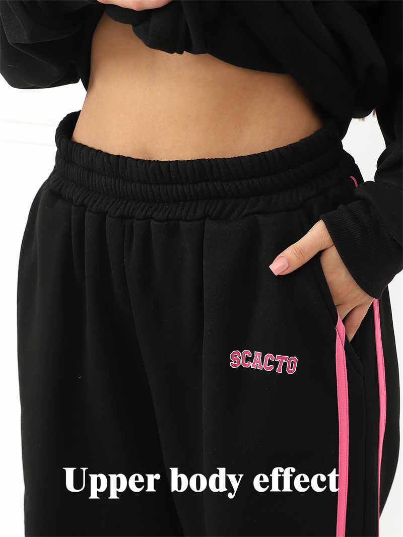 Women's Fashion Casual Printed Top Pants Set - CJ - mode24h