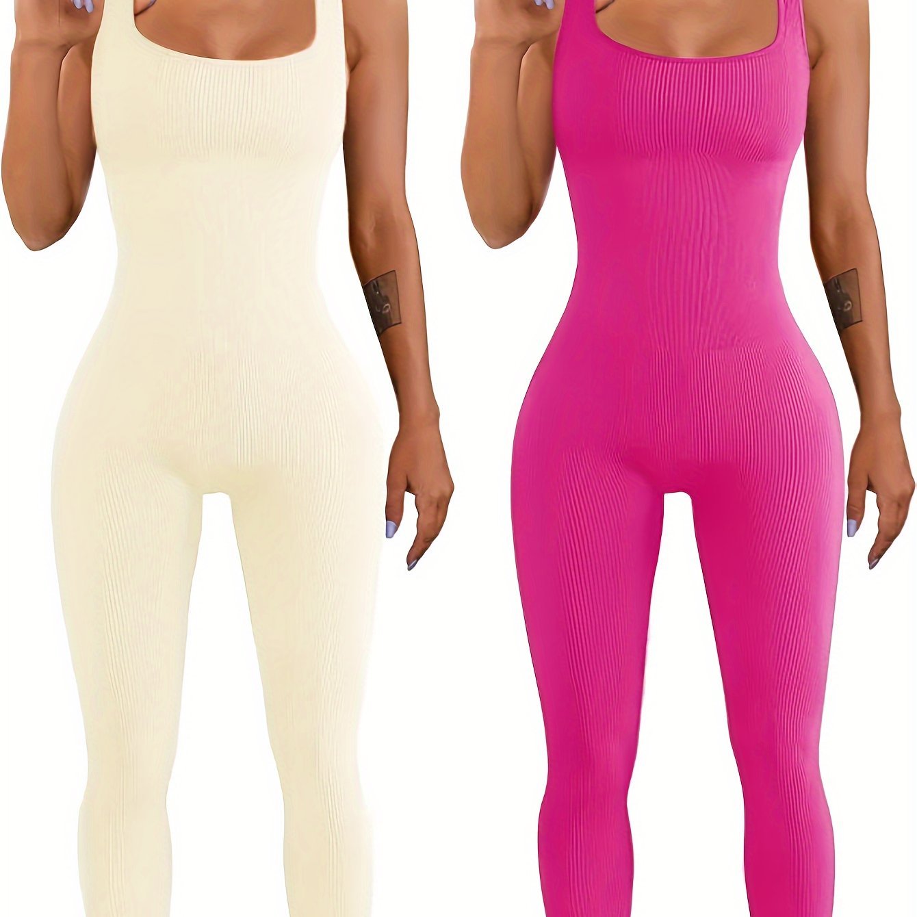 Women's Suspender Tank Top Tights- CJ - mode24h