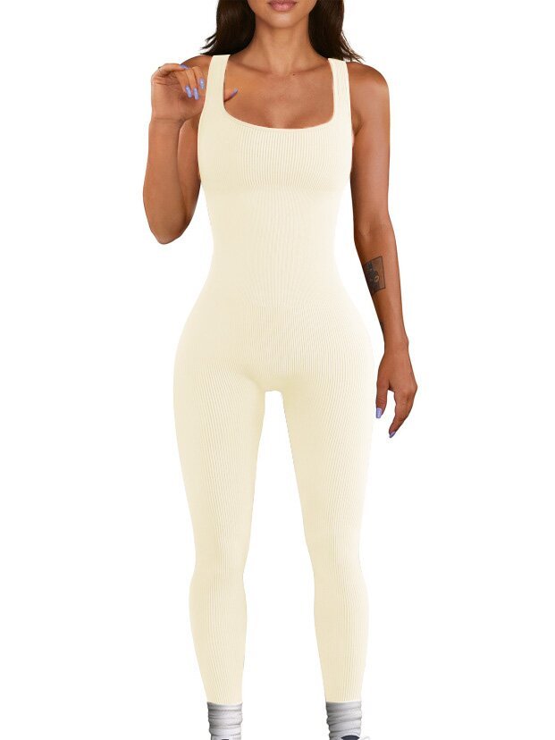 Women's Suspender Tank Top Tights- CJ - mode24h
