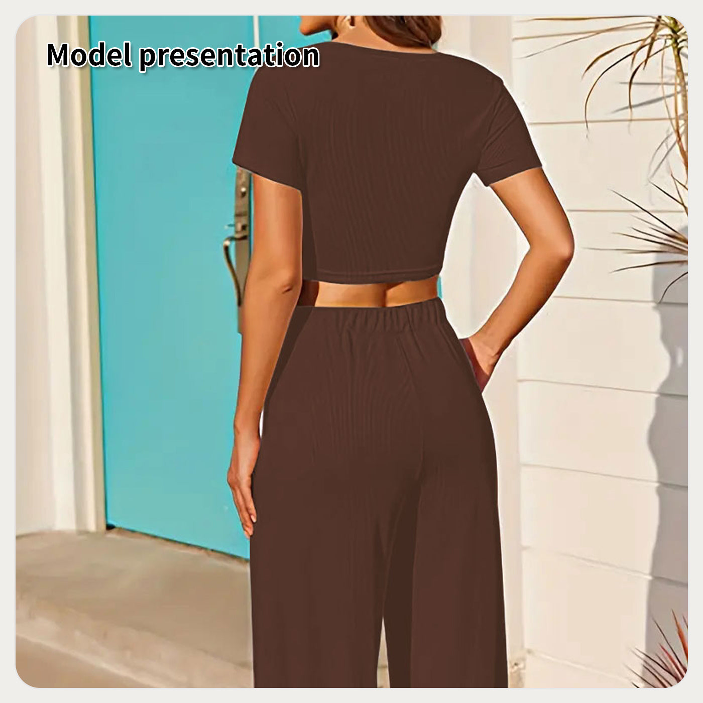 Women's Fashion Simple Solid Color Suit -CJ - mode24h