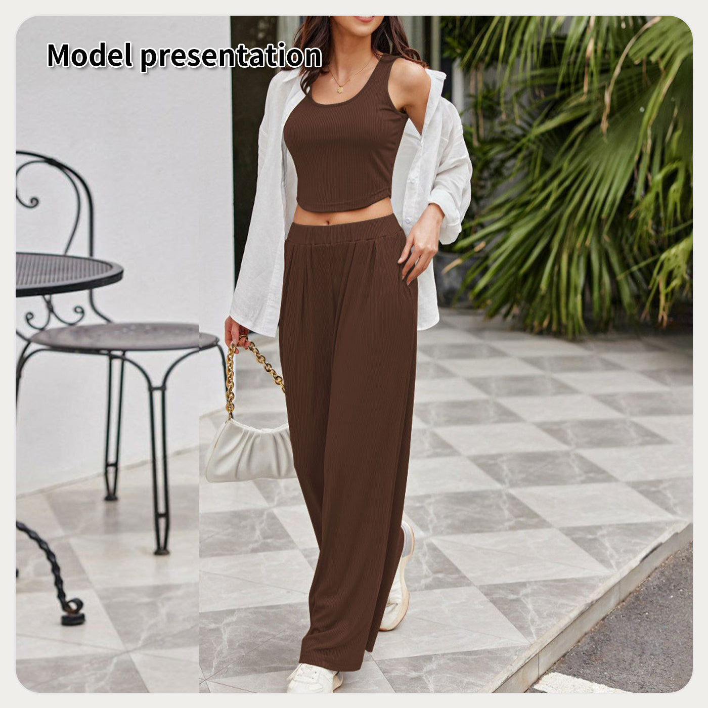 Women's Fashion Simple Solid Color Suit - CJ - mode24h
