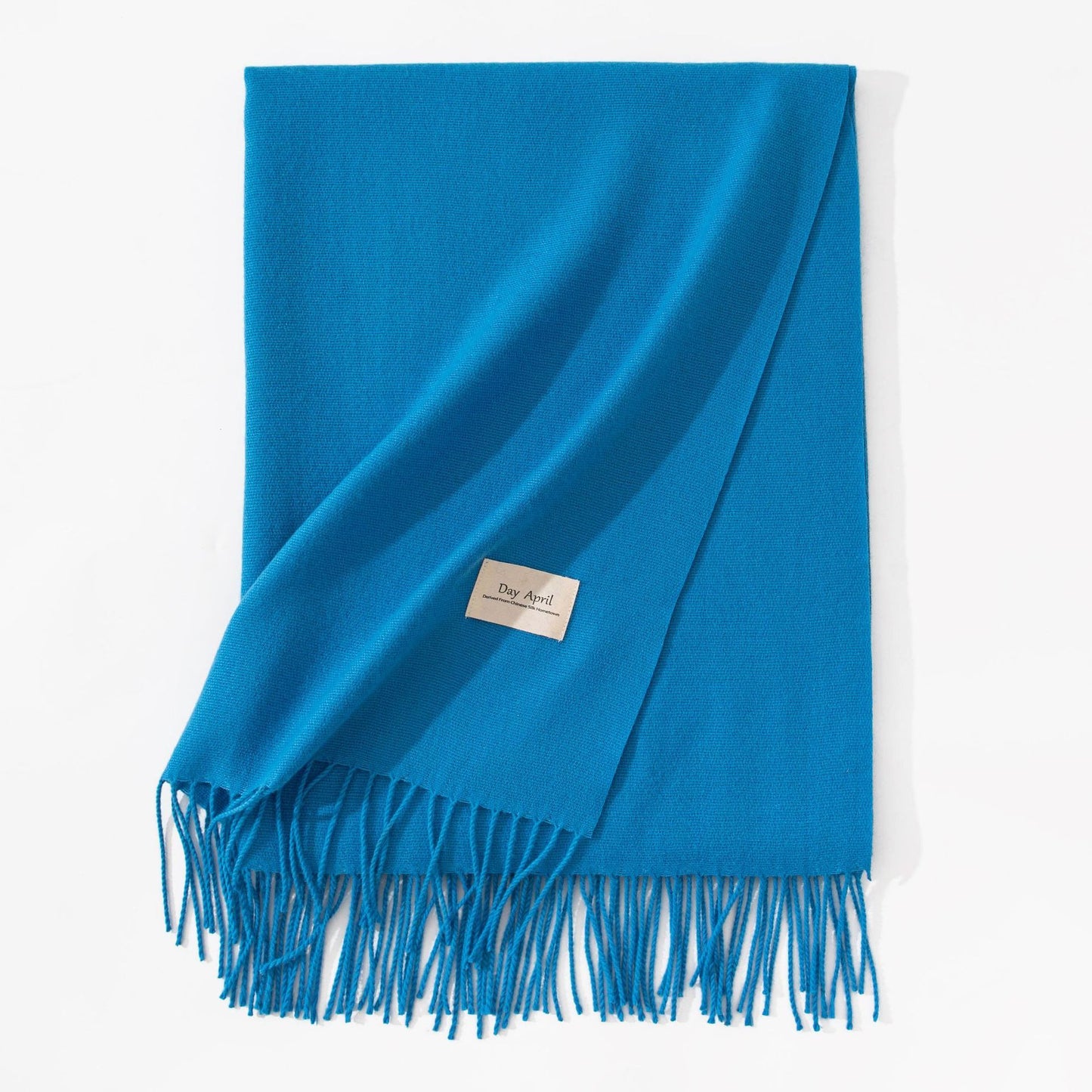 Pure Color Artificial Cashmere Scarf Women's Winter High-grade Shawl - CJ - mode24h