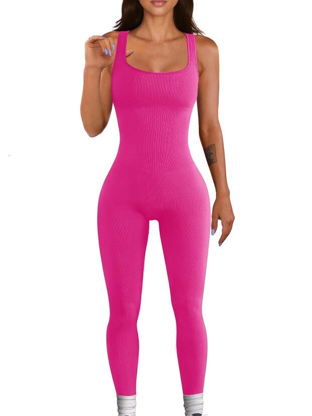 Women's Suspender Tank Top Tights- CJ - mode24h