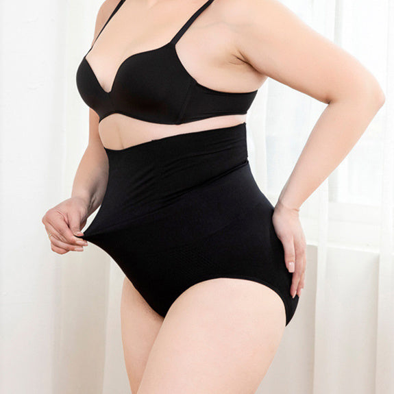 New Silicone Design Breathable High-Waisted Shaping Panties - CJ - mode24h