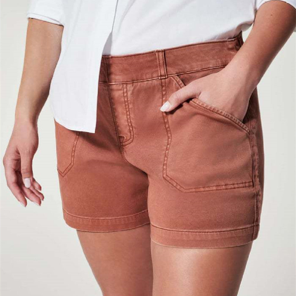 Women's High-Waist Cotton Linen Overalls - CJ - mode24h
