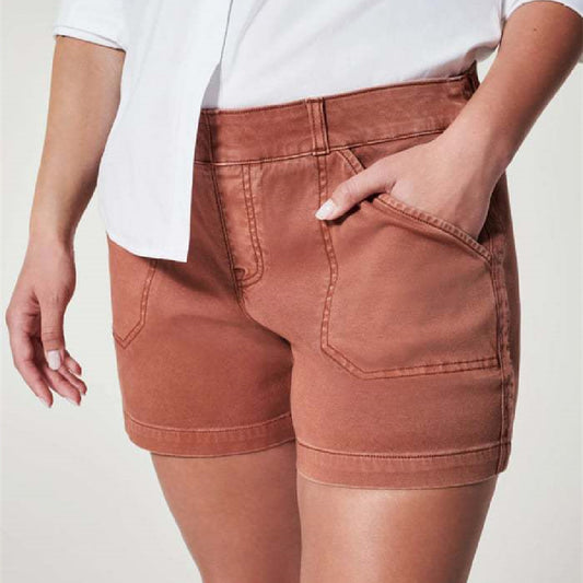 Women's High-Waist Cotton Linen Overalls - CJ - mode24h