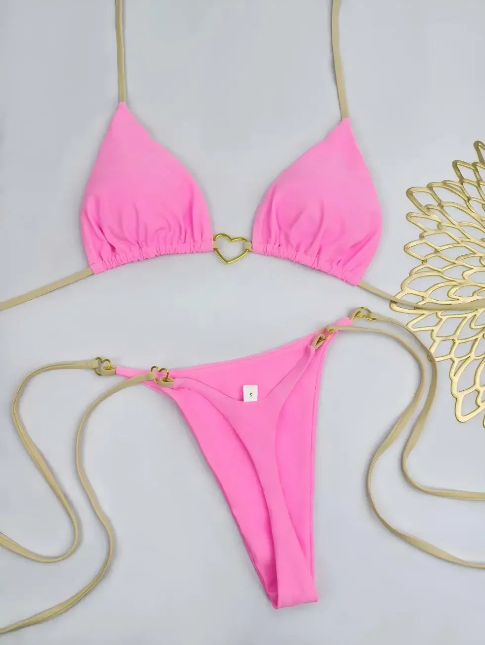 Women's Halter Triangle Bikini Set - DS Success - mode24h