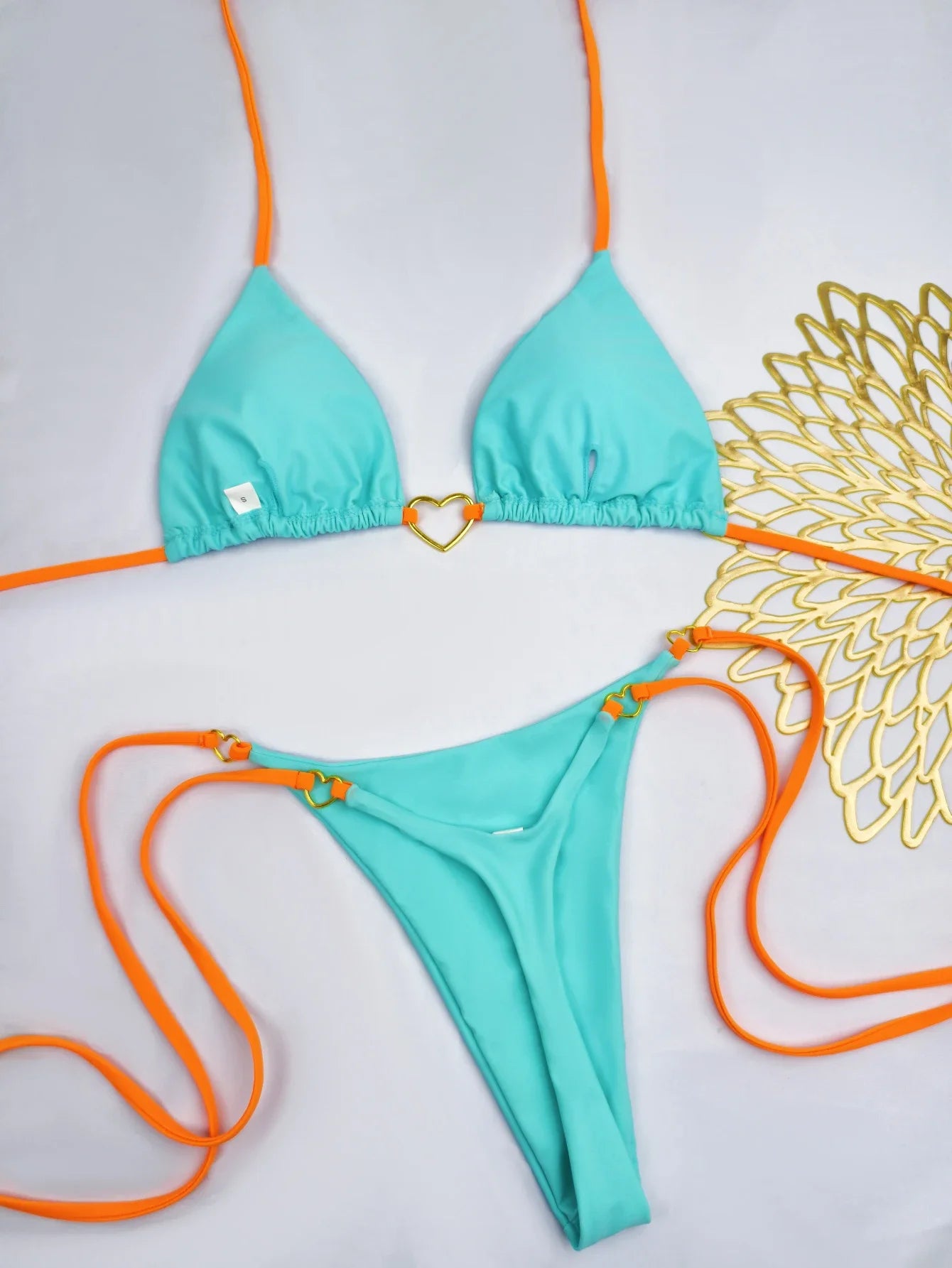Women's Halter Triangle Bikini Set - DS Success - mode24h