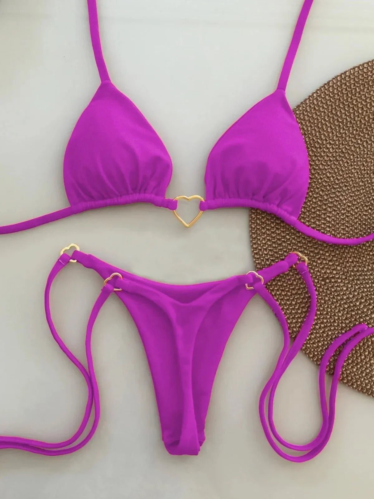 Women's Halter Triangle Bikini Set - DS Success - mode24h
