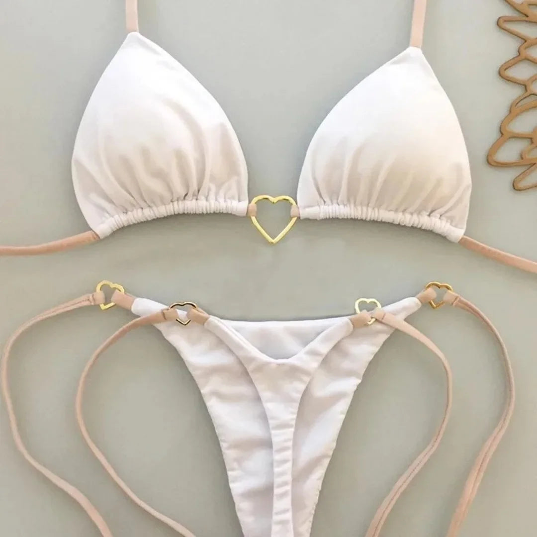 Women's Halter Triangle Bikini Set - DS Success - mode24h