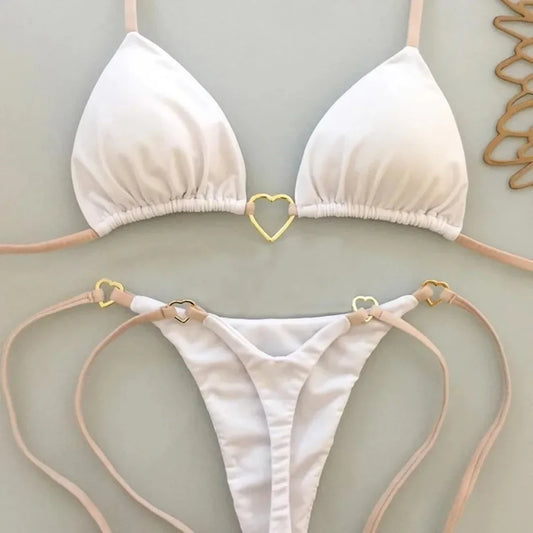Women's Halter Triangle Bikini Set - DS Success - mode24h