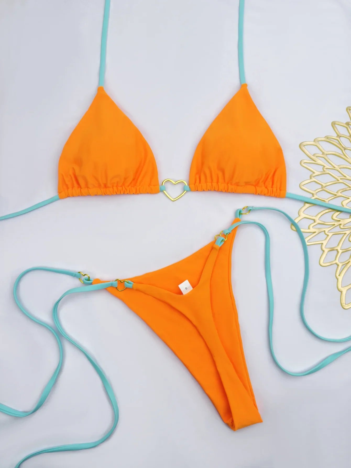 Women's Halter Triangle Bikini Set - DS Success - mode24h