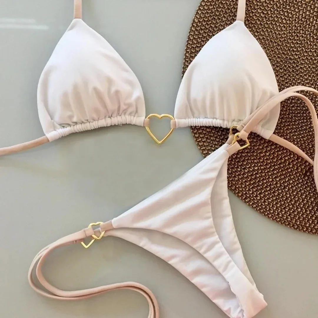 Women's Halter Triangle Bikini Set - DS Success - mode24h